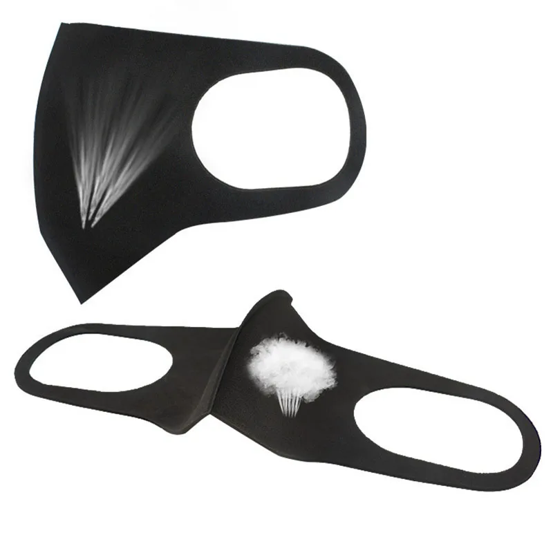 Popular Summer Sunscreen Ice Silk Mask Silk Five Colors Unisex Breathable Dustproof Anti-fog Mask 3D Solid Washable Mask