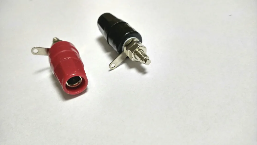 40 шт. высокое качество Медь аудио динамик Привязка для 4 мм разъем типа "банан"