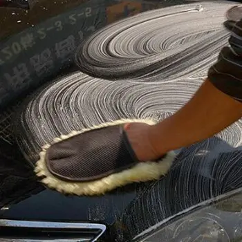 

Universal Car Washing Gloves Car Motorcycle Artificial Wool Soft Washer Brush Car Care Cleaning Tool