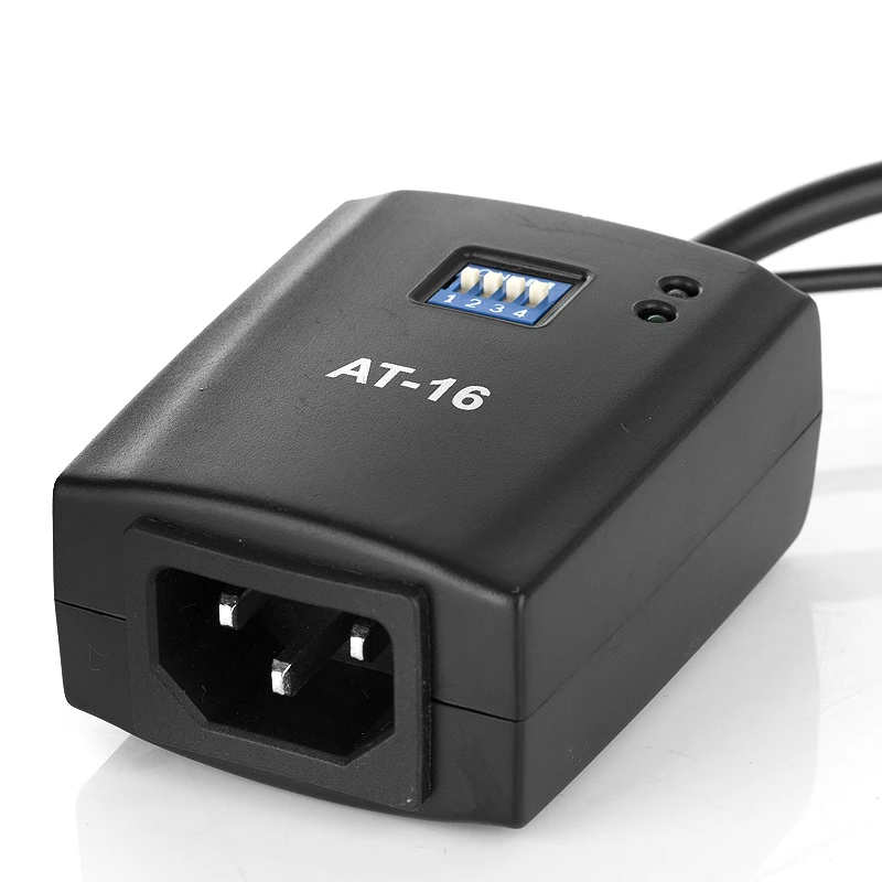 Godox AT-16 Wireless Studio Flash Trigger For Canon Nikon Pentax Olympus Samsung 16 Channel AC Power Sync Speed 1/200s
