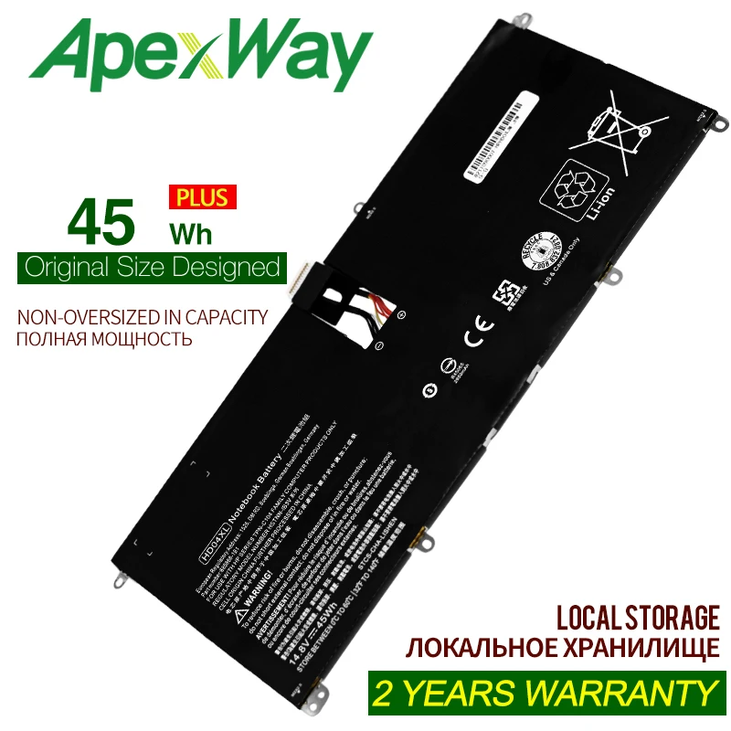 Внешняя Аккумуляторная Батарея ApexWay HD04 HD04XL для HP envidia espectro XT 685866-1B1 685866- |