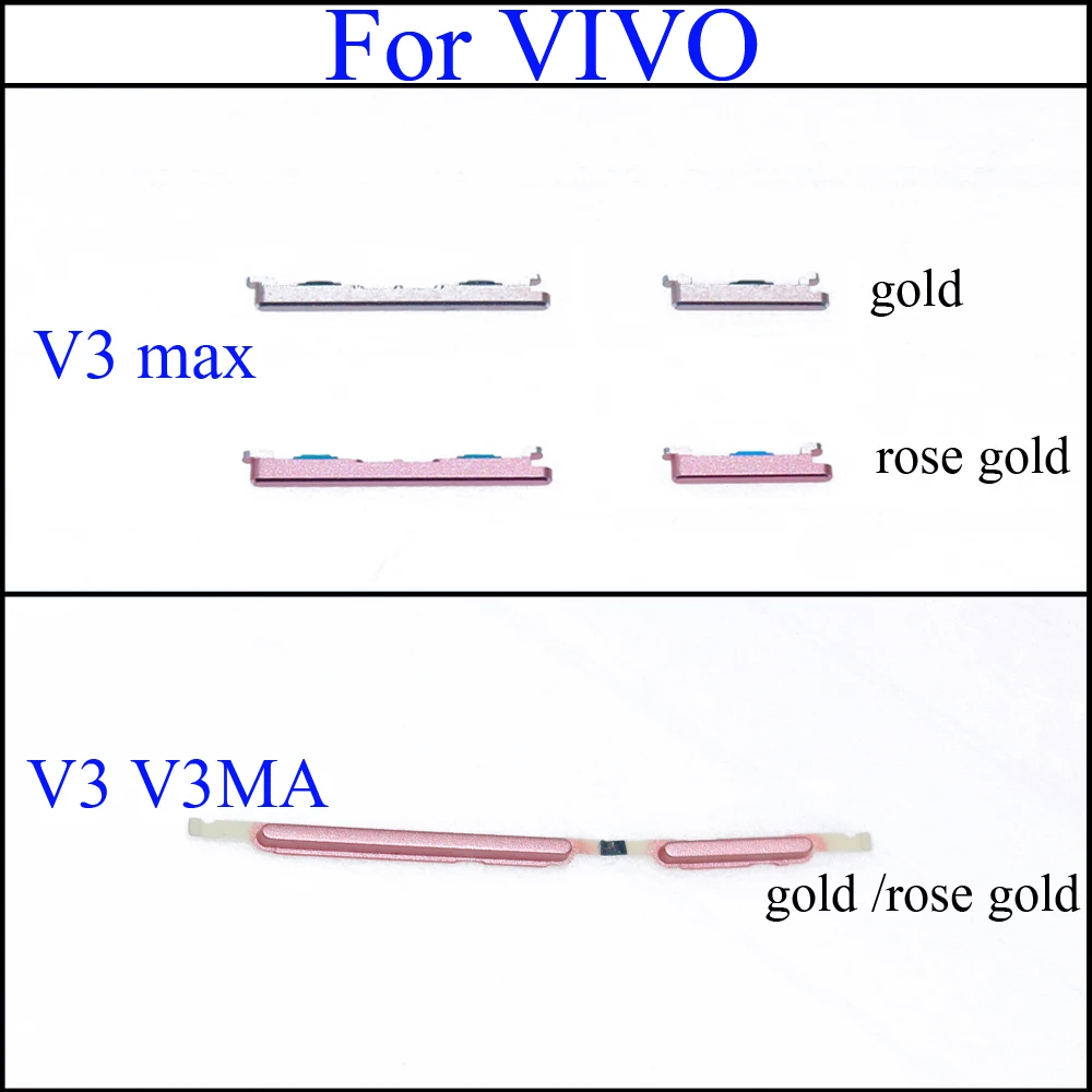 Боковая кнопка YuXi для vivo v3 max /V3 V3MA включения и громкости запасные части