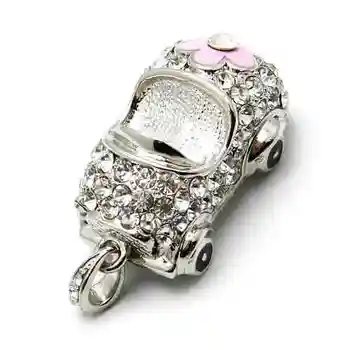 

High Quality Crystal Jewelry Mini USB 128GB Flash Pen Drive 64GB Memory Stick 1TB 2TB Pendrive/Thumb Drive/Car Drives Driver 2.0