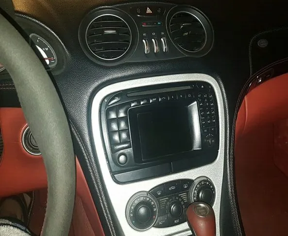 Android10.0 для Mercedes Benz SL R230 SL500 2001 2007 Автомобильный CD DVD плеер автомобильное радио