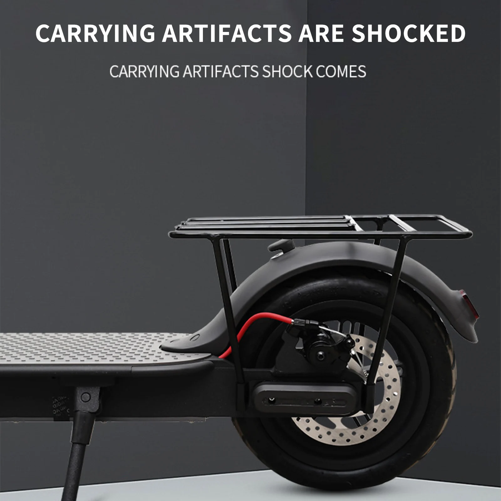 HPGAAVD Elektroroller Kotflügel Für Xiaomi M365 | Mit LED Rücklicht & Reflektor-Abdeckungen