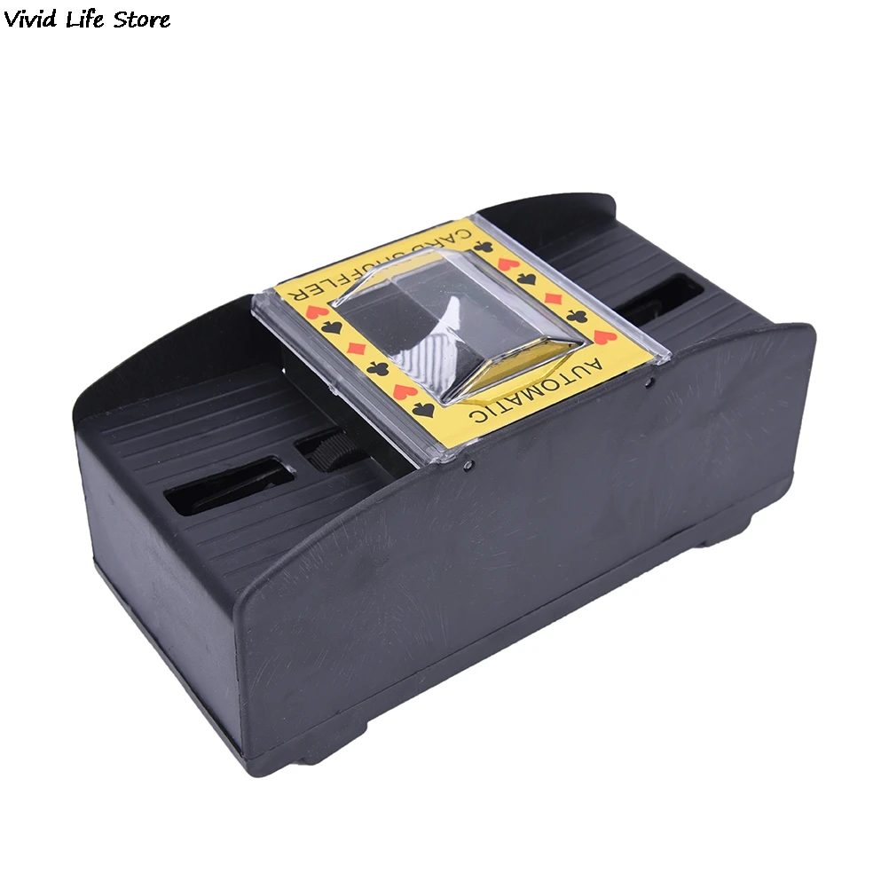 Professional Automatic Playing Card Casino Games Shuffler Shuffling Machine 1-2 Decks Poker Accessory for Party Entertainment | Спорт и