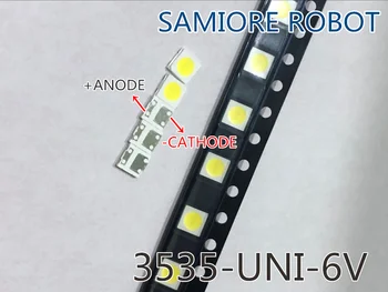 

10000pcs/lot For UNI LED backlight LCD TV 3535 3537 LED SMD Lamp bead bead 1W 6V 3535 1.2W Cold white UNI MSL-638DEGSW-E263G