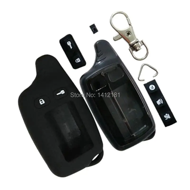Чехол для ключей TW9010 + силиконовый чехол Tomahawk TW 9010 9030 9020 LCD пульт дистанционного