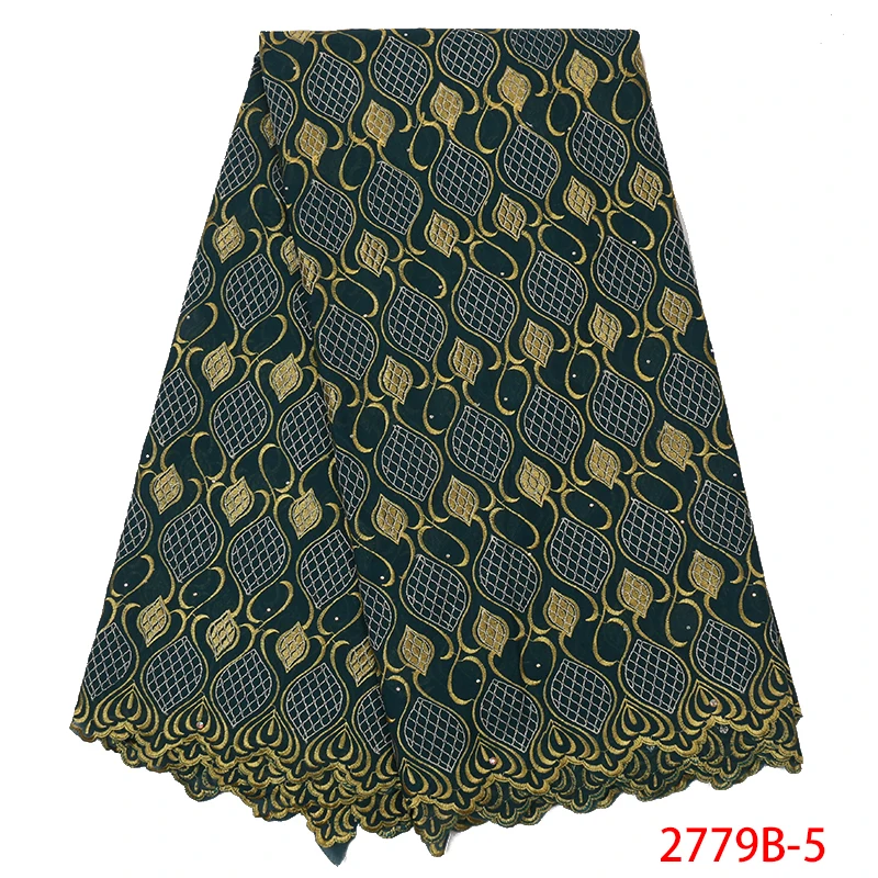 Новое швейцарское хлопковое сухое кружево кружевные материалы для африканской кружевной ткани для женских платьев KS2779B-6