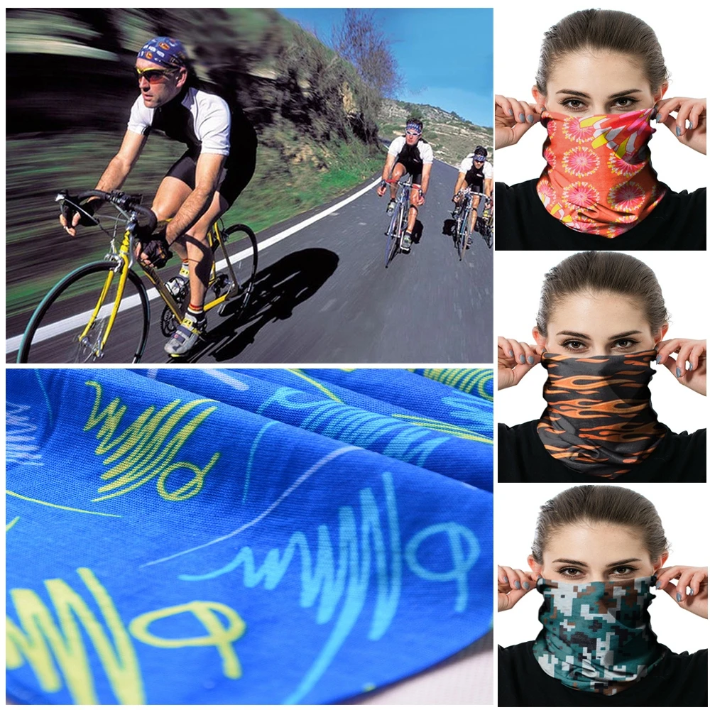 Bandanas Multifunktionstuch - Kopf Schal Hals Stirn Wärmer Radfahren Camping Wandern