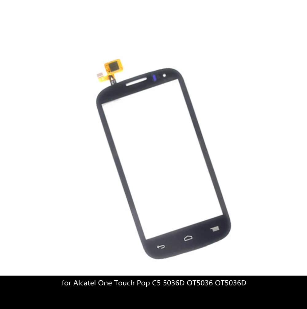 Сенсорный экран для Alcatel One Touch Pop C5 5036D OT5036 OT5036D стекло сенсорного экрана внешняя