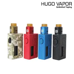 Оригинал Hugo Vapor соковыжималка мод комплект электронных сигарет мягкое дно миска для кормления малышей Mod fit 18650/20700 батарея NF BF распылитель