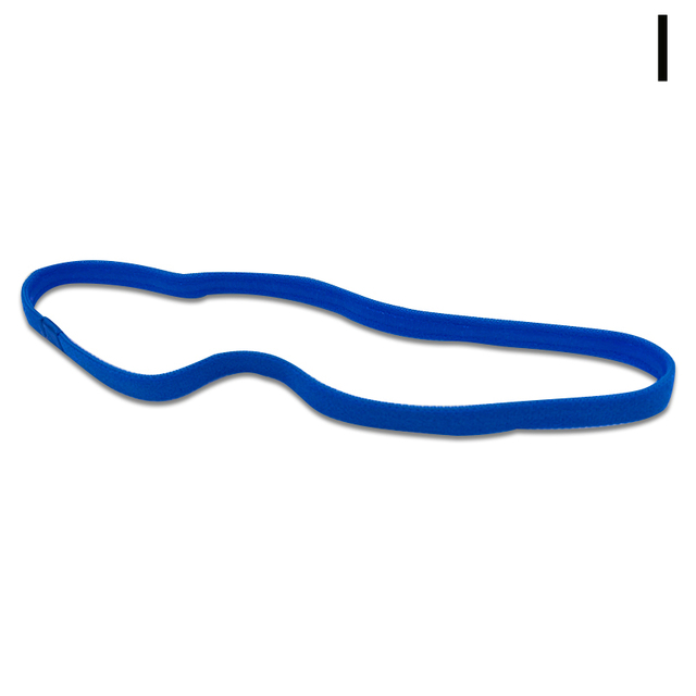 Color Women Men Yoga Hair Bands Running Sports Anti-slip Elastic Rubber Thin Headband Hair Accessories Jewelry