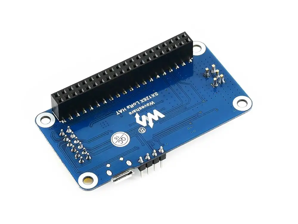 Waveshare SX1268 LoRa HAT для Raspberry Pi расширенный спектр модуляции частотный диапазон 433