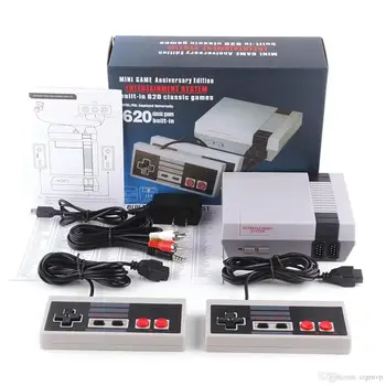 

Mini NES AV Output Mini TV Handheld Retro Classic Video Game Console Built-in 620 games for 4K TV PAL & NTSC