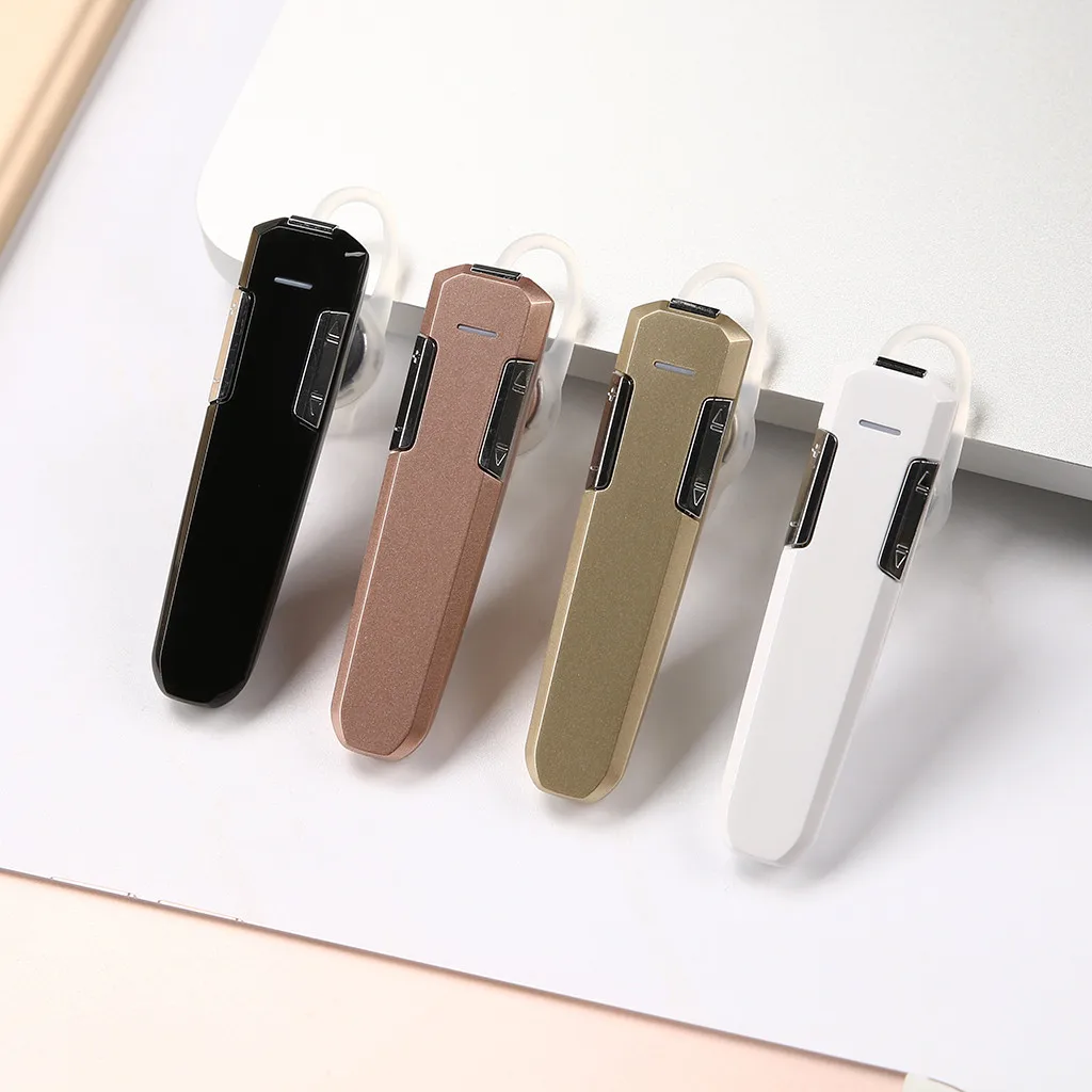 Bluetooth 4 1 Wireless Headset Earbud In ear Earphone With Mic For iPhone Designed For Sports Easy Carried DurableF816