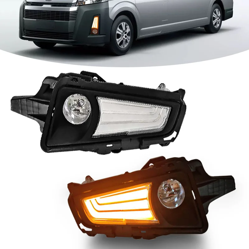 Для Противотуманные фары для Toyota Hiace Commuter GL H300 2019 2020 Автомобильный светодиодный