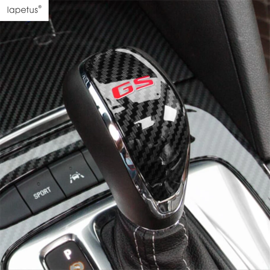 Handle Bowl AC Air Vent Gear Shift Cover Trim For Opel Insignia GSi / Buick Regal 2017 - 2023 Carbon Fiber Interior Accessories