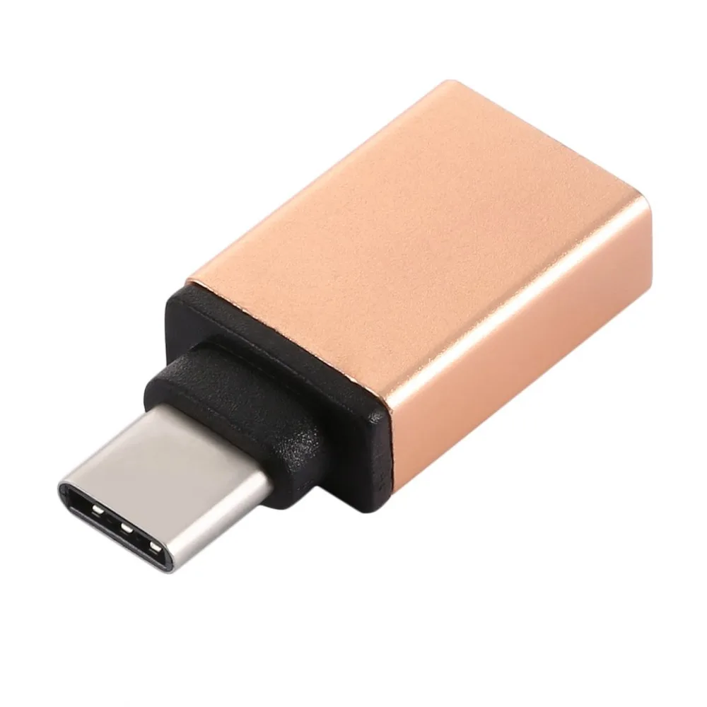 3 шт. Портативный USB 3,1 type-C штекер USB 3,0 A Женский конвертер USB кабель адаптер прочный корпус из алюминиевого сплава ультра светильник
