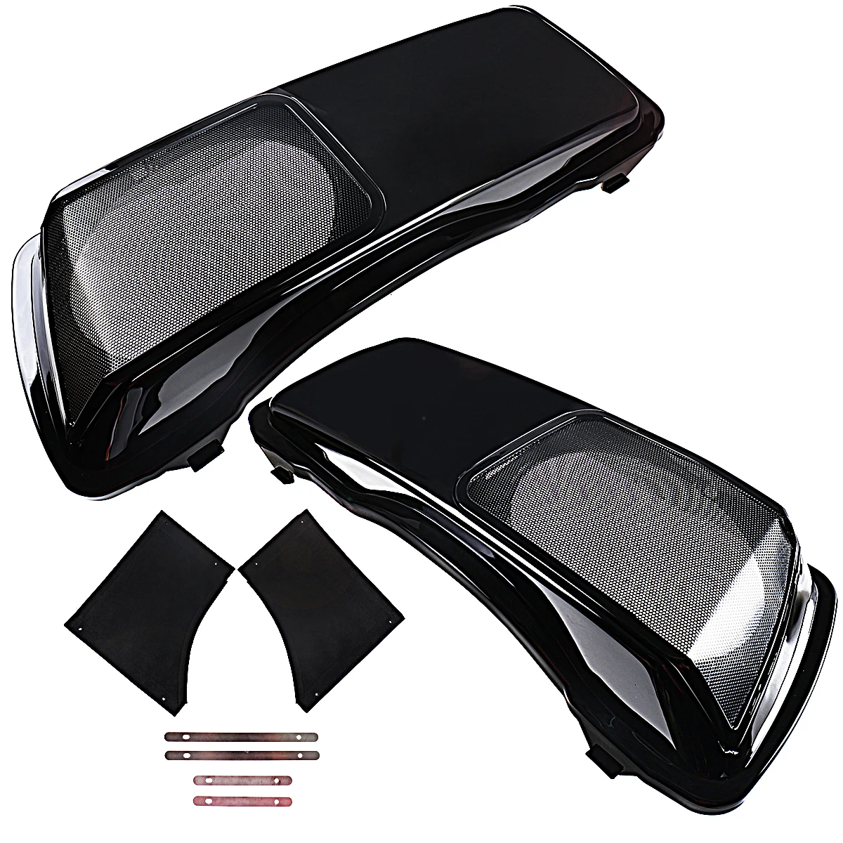 6x9 Speaker Saddlebag Lids For Harley Touring 1993-2013 Electra Street Glide FLHX CVO Style