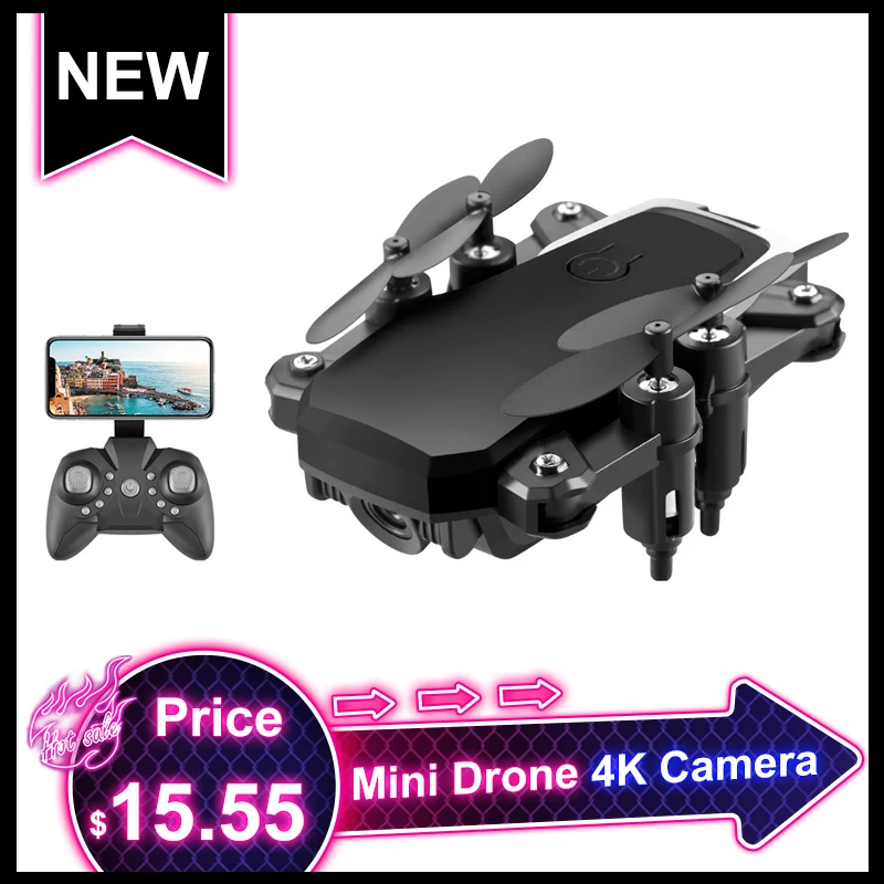Мини Квадрокоптер LF606 2 4G с камерой 4K Wi Fi HD FPV|Радиоуправляемые вертолеты| |