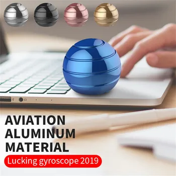 

38/45/55MM Stress Relief Desktop Toys Kinetic Orbital Revolving Decompression Ball Office Desk Antistress Gyroscope Kids Gift