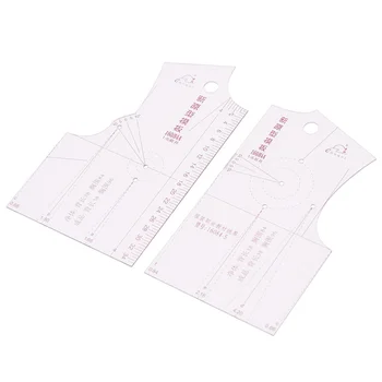 

1:5 Transparent Women Clothing Design Ruler Drafting Template For Tailor Sewing Clothes Prototype Ruler Accessories Supplies