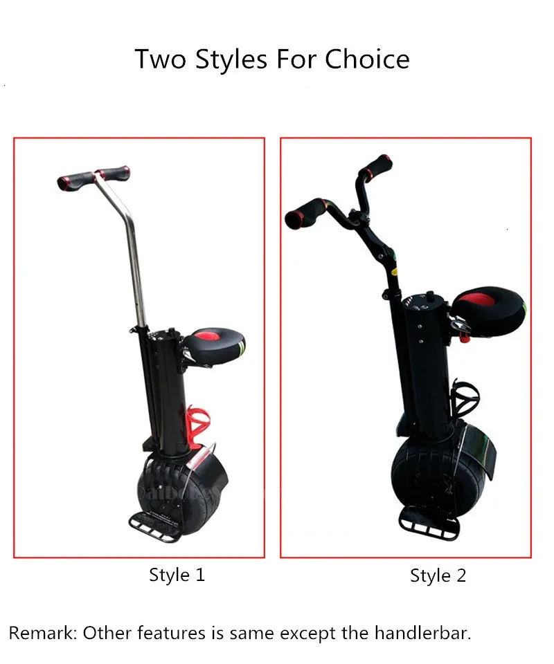 Daibot Electric Scooters Adults 10 Inch 60V Self Balancing Scooters 500W Portable Electric Monowheel Scooter With Seat (2)
