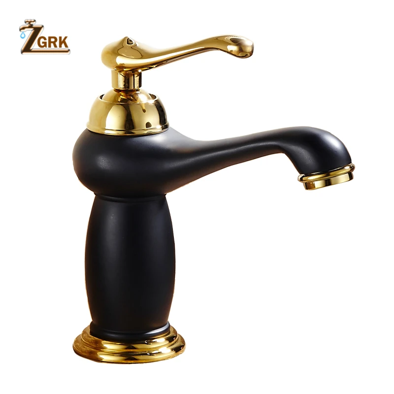 Новый черный смеситель для ванной комнаты латунный аксессуары кран раковины