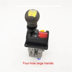 Vanne de levage à quatre trous, système hydraulique de basculement de camion de décharge, interrupteur de levage, vanne de commande proportionnelle, levage avec fente pour carte 