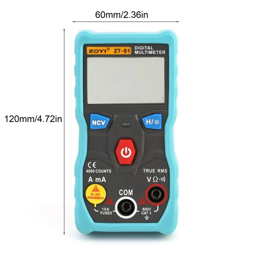 Цифровой мультиметр ZT-S1 Транзистор тестер Multimetro Mastech клещи мультиметр Peakmeter Analogico Aneng