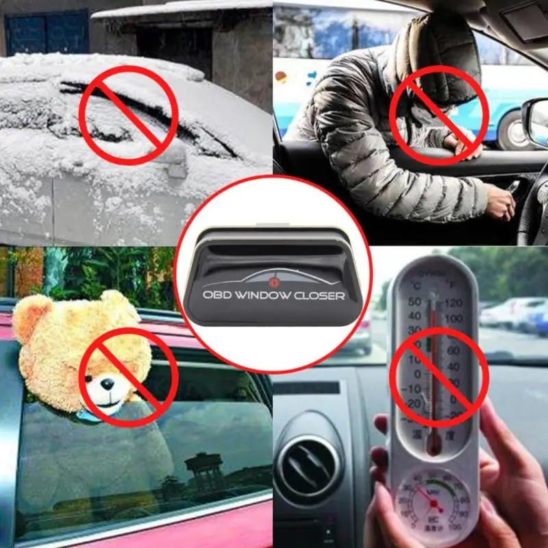  New Car Window OBD Controller Automatic Lift Close Window Device Remote Control Close Open Pause Wi