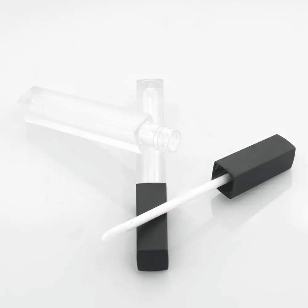 

50 pcs Frosted empty 4ml lipgloss tube packing container
