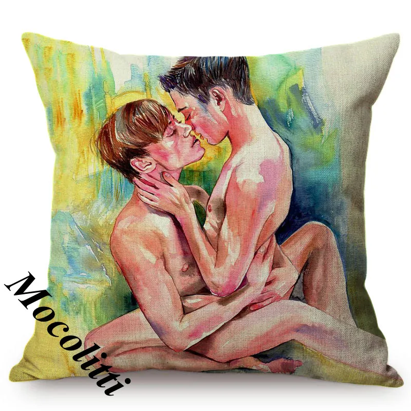 Декоративный чехол для дивана украшение сидений в виде акварели|Наволочка| |