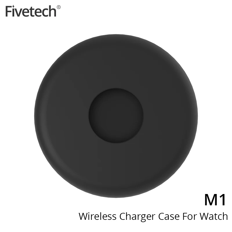 

Fivetech Charging Dock for Apple Watch Wireless Charger Case Storage Stand Soft Silicone Bracket for Apple Watch 4/3/2/1 Base
