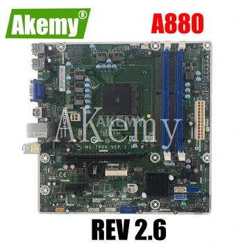 

For HP A880 motherboard MS-7906 REV 2.6 808920-002 mainboard Fully tested