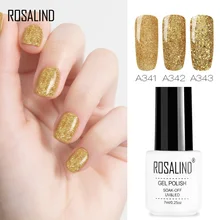 Новинка,, 1 шт., блестящий УФ-светодиодный Гель-лак, замачиваемый, для дизайна ногтей, золотой УФ-Гель-лак SMR88