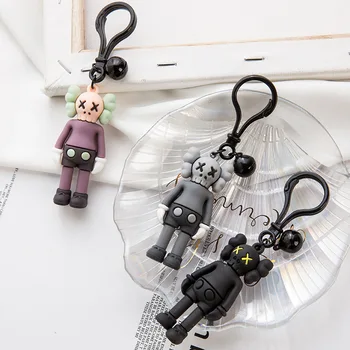 

Key Chain Cartoon Doll Keychain Resin Toy Kaw Key Ring Chain Cute Trinket
