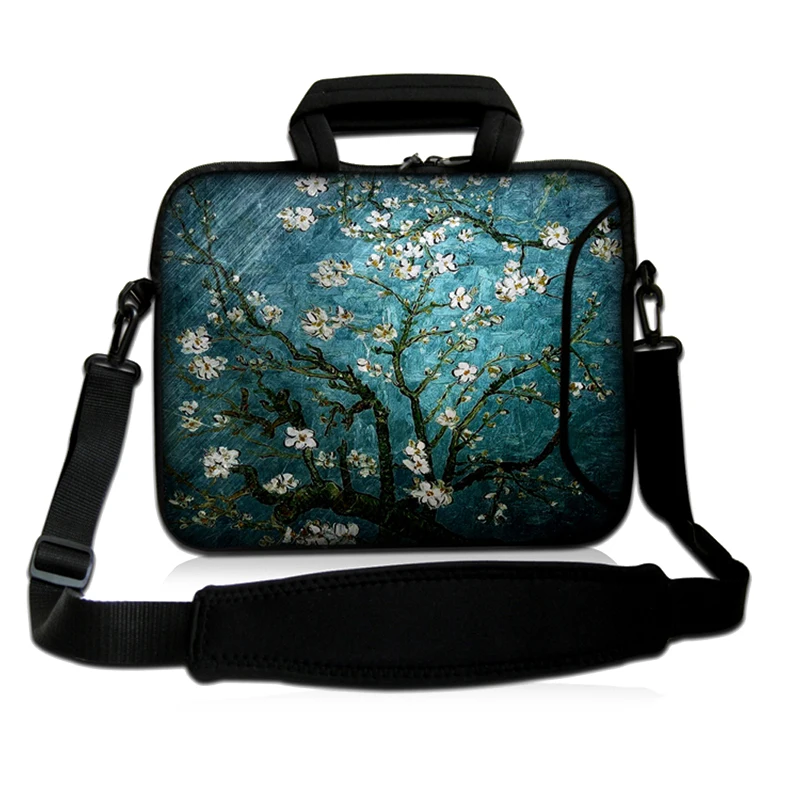 Capa Para портфель для ноутбука 1" 12" 1" 14 15 17" для ноутбука Chromebook портфель на плечо из неопрена водонепроницаемая сумка - Цвет: 643