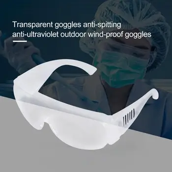 

Transparent goggles anti-spitting anti-shock anti-ultraviolet goggles outdoor wind-proof goggles male and female glasses