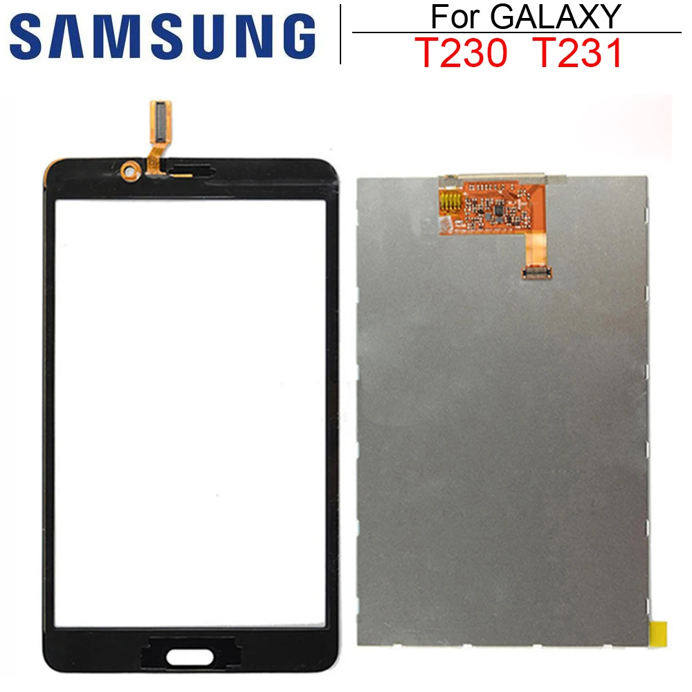 Новый 7 ''для Samsung Galaxy Tab 4 0 T231 SM T230 сенсорный экран ЖК дисплей Матрица панель