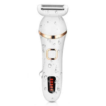 

ABRA-Electric Razor- Wet & Dry Women's Painless Electric Shaver Body Hair Remover with LED Battery Life Display