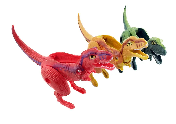 MZ игрушка трансформация динозавр Юрского периода T-Rex Капсула Игрушка Дети Раннее Образование игрушка подарок распределение