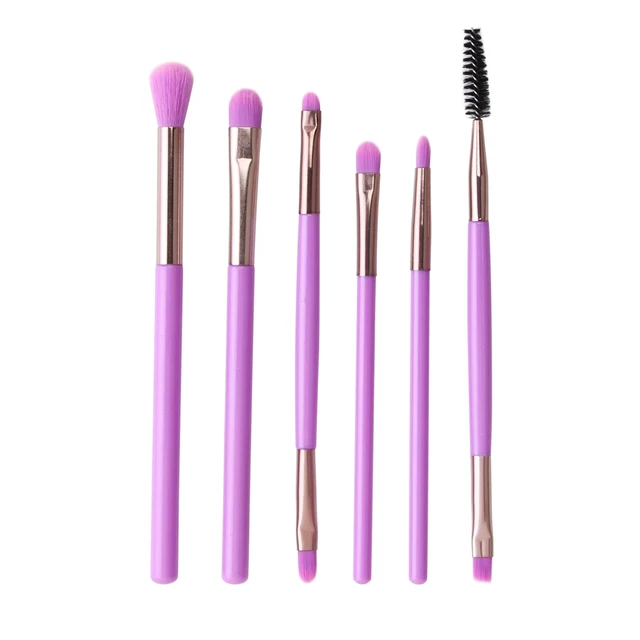 MAANGE Pro 6Pcs Makeup Brushes Tool Set Cosmetic Powder Eye Shadow Foundation Blush Blending Beauty Make Up Brush Maquiagem 6
