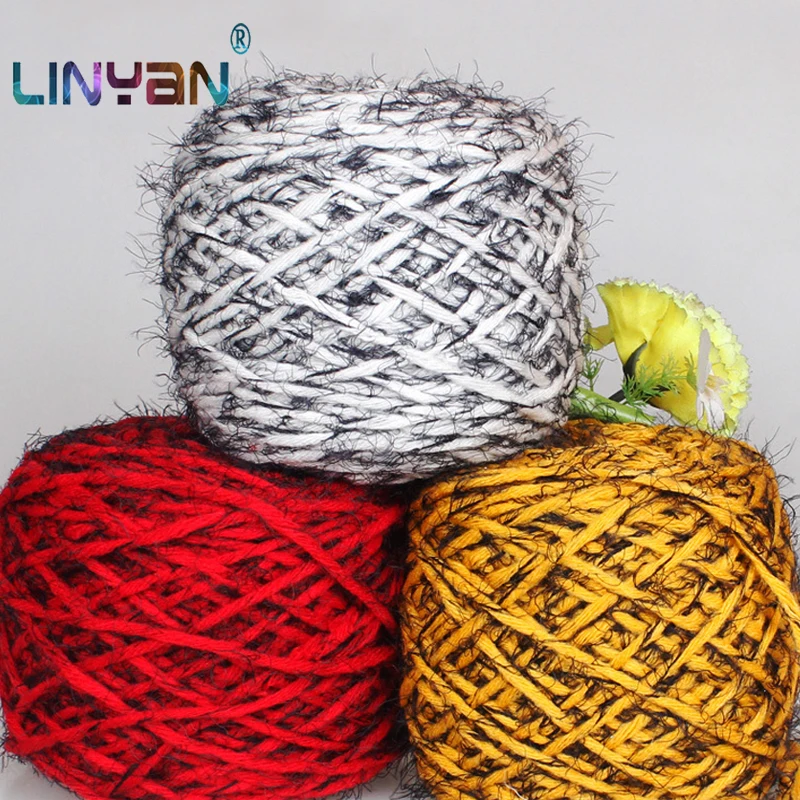 2balls *165g Natural cotton fiber yarn Hand knitting wool Soft and comfortable warmth breathable skin thick woolen ZL50 | Дом и сад