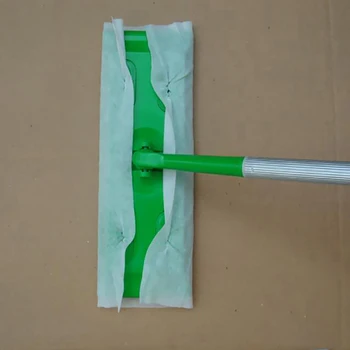 

100pcs/lot Disposable Electrostatic Dust Removal Mop Paper Home Kitchen Bathroom Cleaning Cloth Replacement Mop Head Cloth