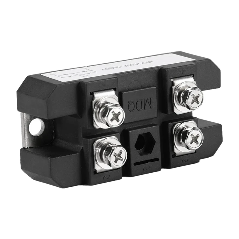 1Pc MDQ 150A-1600V Black Single-Phase Diode Bridge Rectifier 150A Amp High Power 1600V