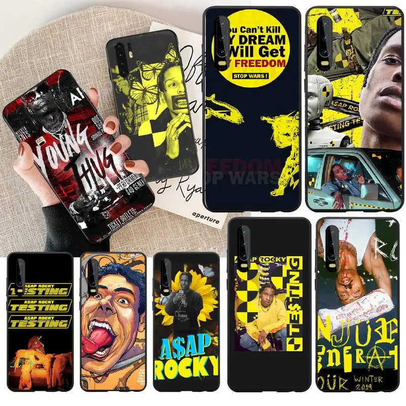 Роскошный чехол для телефона PENGHUWAN Rocky testing rap hip hop DIY Huawei P30 P20 P10 P9 P8 Mate 20 10 Pro Lite |