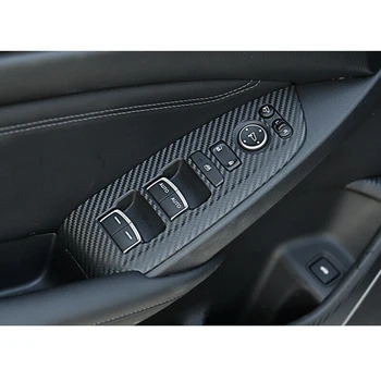 

For Honda Accord 2018-20 Car Interior Decor Carbon Fiber Black Cover Sticker Hot