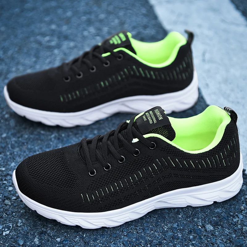 2020 Spring New Men Casual Shoes Lace up mesh absorb sweat Lightweight Comfortable Breathable Couples Walking Sneakers | Обувь